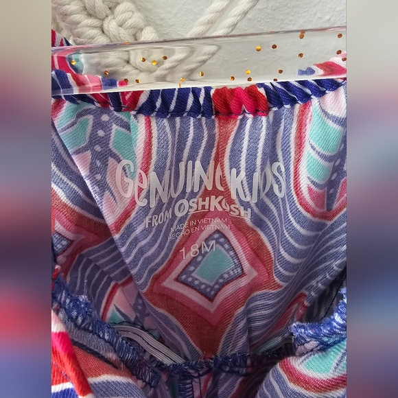 Colorful Patterned Jumpsuit - Picture 4 of 4